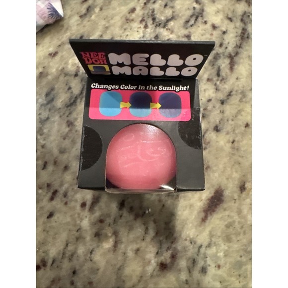 Schylling NeeDoh Mello Mallo Pink Color Changing Squishy Stress Toy Fidget Rare - Picture 3 of 3